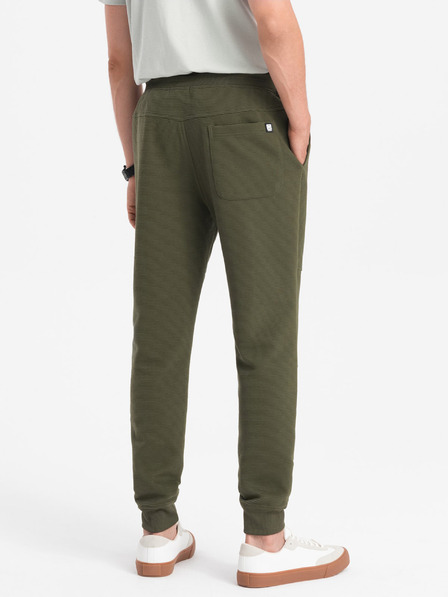 Ombre Clothing Khaki moške trenirke Ombre Clothing Ottoman