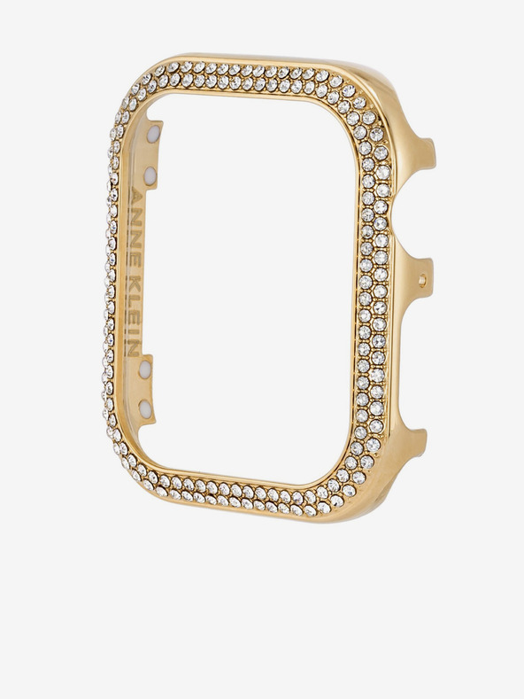 Anne Klein Luneta za Apple Watch s kristali v zlati barvi Anne Klein