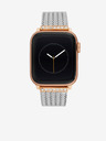 Anne Klein Trak za Apple Watch s kristali v srebrni barvi Anne Klein