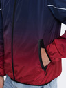 Ombre Clothing Rdeče-modra moška športna jakna znamke Ombre Clothing