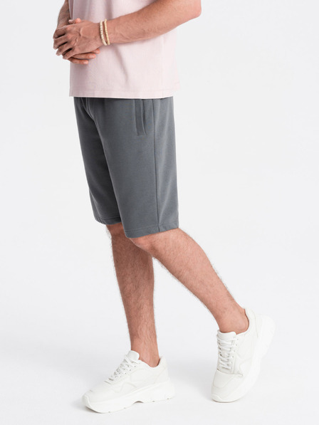 Ombre Clothing Sive moške osnovne športne hlače Ombre Clothing