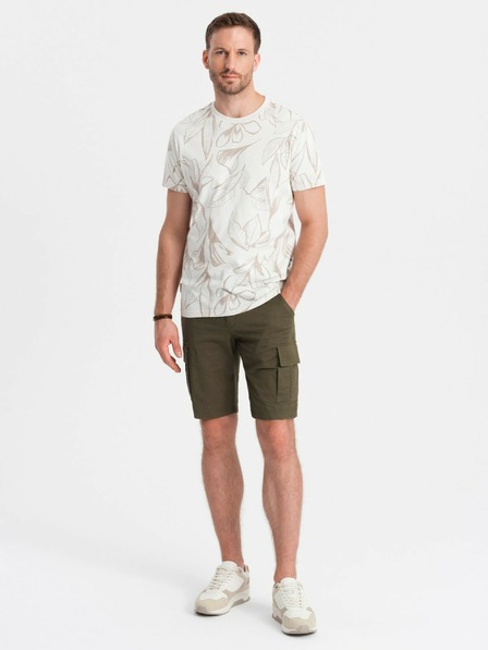Ombre Clothing |Zelene moške tovorne hlače Ombre Clothing