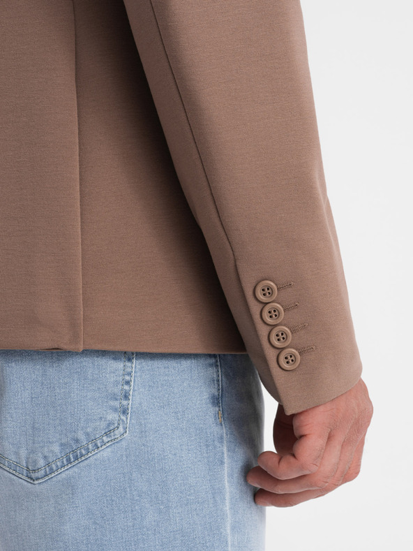 Ombre Clothing Bež moški suknjič z žepi Ombre Clothing