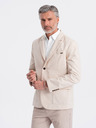 Ombre Clothing Kremasta moška jopica Ombre Clothing