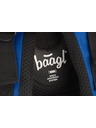 BAAGL  Modri šolski nahrbtnik kockasti neon Baagl