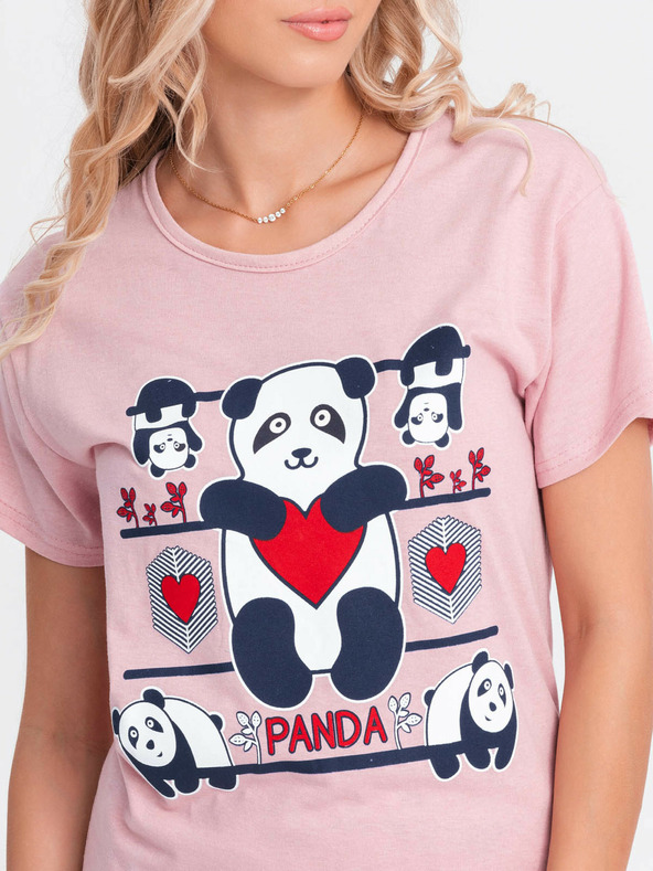 Edoti Ženska pižama - breskev EDOTI