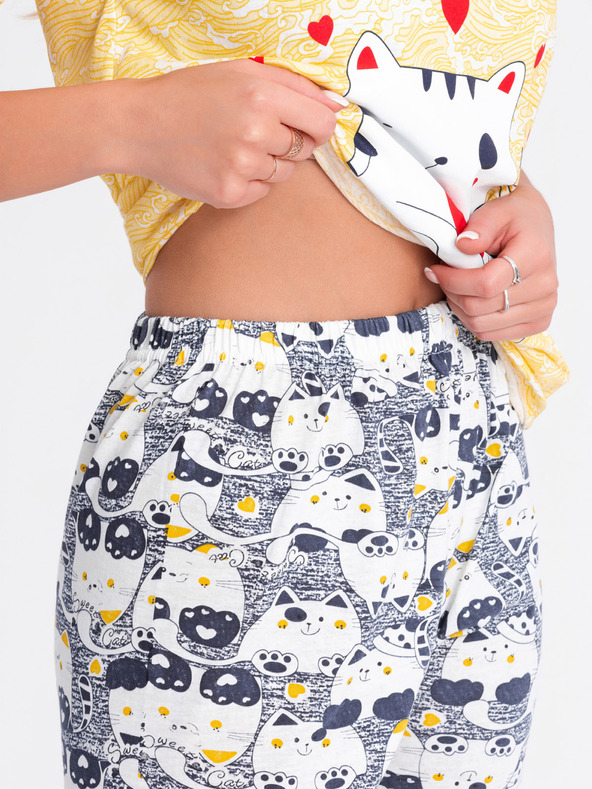 Edoti Ženska pižama - rumena EDOTI