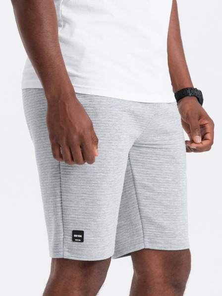 Ombre Clothing Ottoman Ombre Clothing Moške pletene kratke športne hlače
