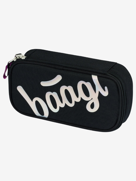 BAAGL  Črni šolski svinčnik Baagl Metallic Holo