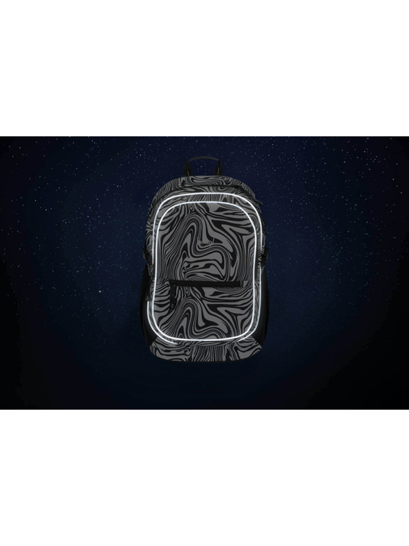 BAAGL  Črni šolski nahrbtnik Baagl Core Mixture