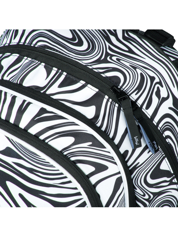 BAAGL  Črni šolski nahrbtnik Baagl Core Mixture