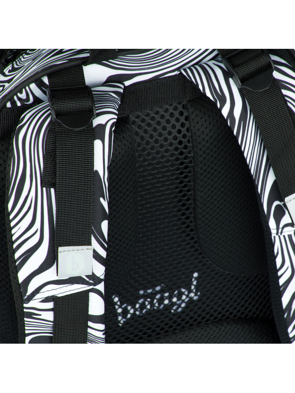 BAAGL  Črni šolski nahrbtnik Baagl Core Mixture