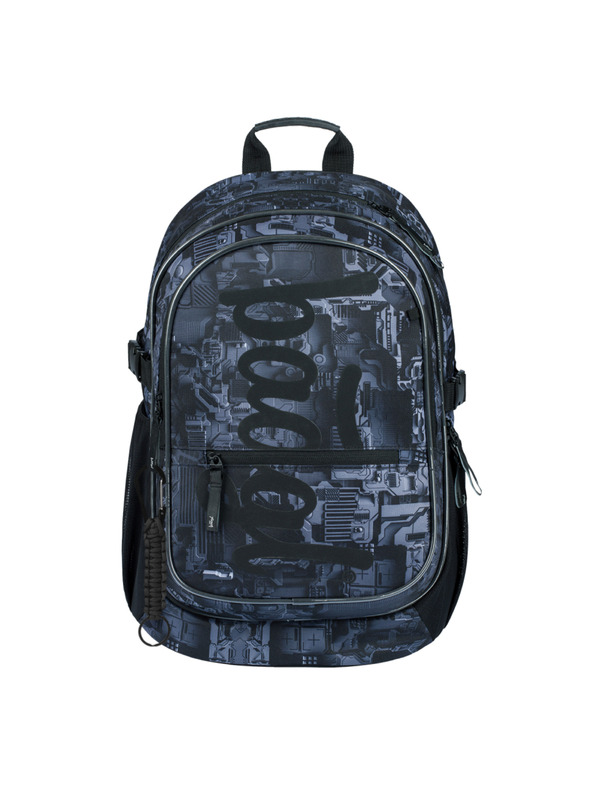 BAAGL  Sivi šolski nahrbtnik Baagl Core Technic