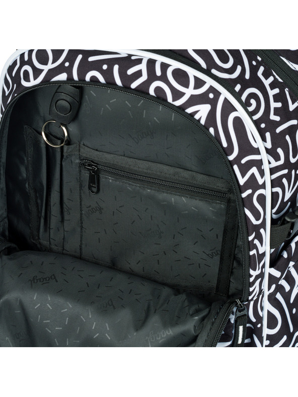 BAAGL  Črni šolski nahrbtnik Baagl Core Element