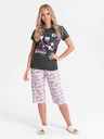 Edoti Ženska pižama - grafit EDOTI