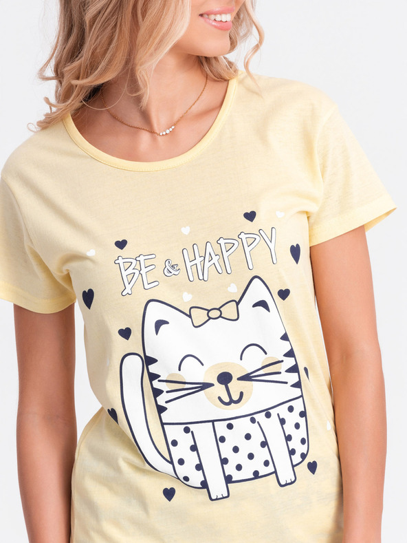 Edoti Ženska pižama - rumena EDOTI