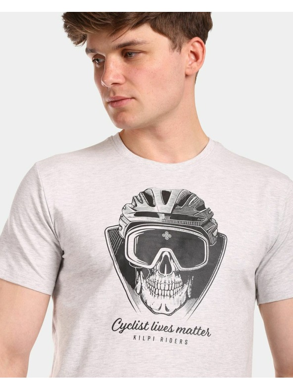 Kilpi Moška bombažna majica Kilpi VIBE-M svetlo siva