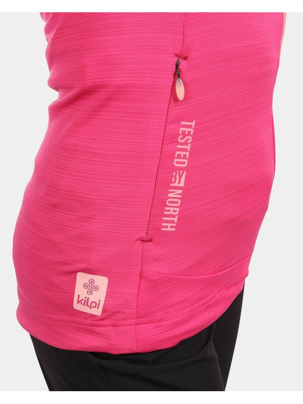 Kilpi Ženska raztegljiva jopa s kapuco Kilpi MEMPHIS-W Pink