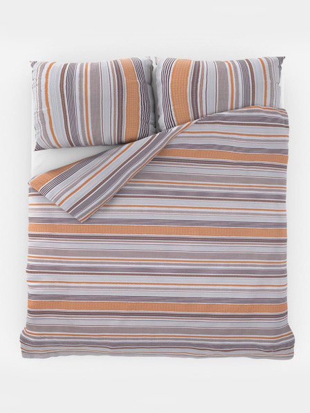 Kvalitex Podaljšana bombažna posteljna rjuha 140x220, 70x90cm VENTA bež