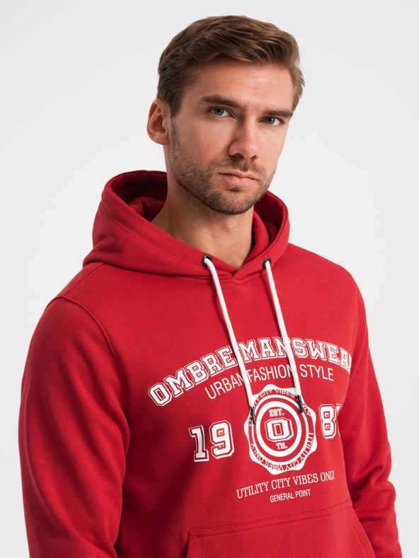 Ombre Clothing Moška majica s potiskom Kangaroo Ombre Oblačila