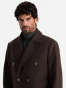 Ombre Clothing Moški dvoredni plašč Ombre Clothing