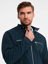 Ombre Clothing Moška jakna s pokončnim ovratnikom in žepi Ombre Clothing