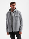 Ombre Clothing Moška lahka jopa iz flisa Ombre Clothing V2 OM-JANP-0199
