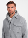 Ombre Clothing Moška lahka jopa iz flisa Ombre Clothing V2 OM-JANP-0199