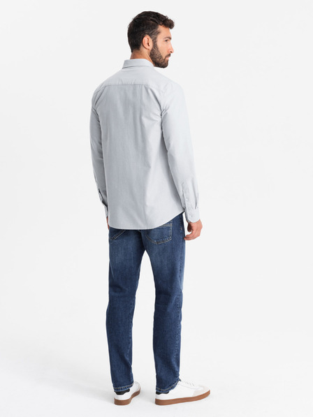 Ombre Clothing Moška srajca oxford Ombre Clothing V1 OM-SHOS-0172