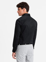 Ombre Clothing Moška satenasta srajca Ombre Clothing SLIM FIT V4 OM-SHOS-0176