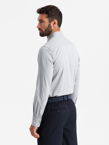 Ombre Clothing Moška oblačila Ombre Clothing SLIM FIT V2 OM-SHCS-0174