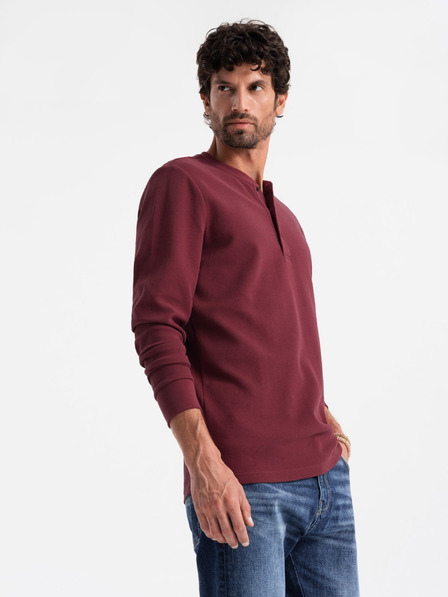 Ombre Clothing Moška oblačila Waffle Knit Ombre Clothing V2 OM-LSCL-0120