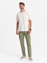 Ombre Clothing Moška oblačila Ombre STRAIGHT LEG CARGO V2 OM-PACG-0204
