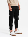 Ombre Clothing Moška oblačila Ombre Clothing STRAIGHT LEG CARGO V4 OM-PACG-0197