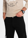 Ombre Clothing Moška oblačila Ombre Clothing STRAIGHT LEG CARGO V4 OM-PACG-0197