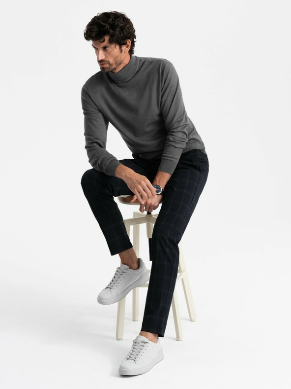 Ombre Clothing Moški formalni čevlji iz eko nubuka Ombre Clothing V2 OM-FOCS-0151