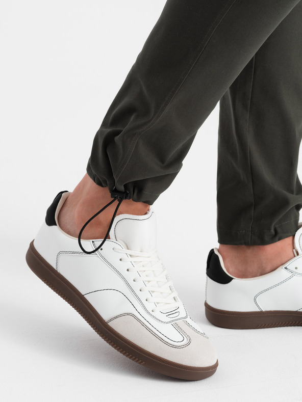 Ombre Clothing Moška oblačila Ombre Clothing STRAIGHT LEG CARGO V3 OM-PACG-0197