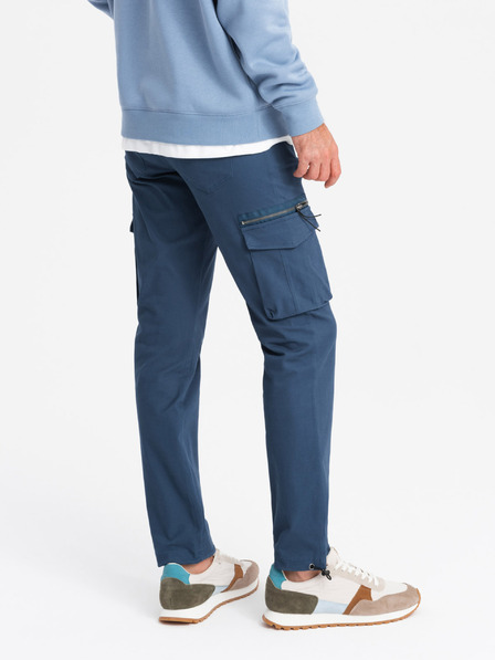 Ombre Clothing Moška oblačila Ombre Clothing STRAIGHT LEG CARGO V4 OM-PACG-0196