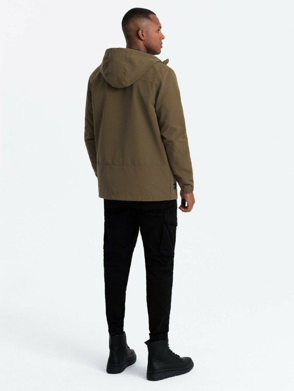 Ombre Clothing Moška jakna s kapuco Ombre Clothing V2 OM-JANP-0191