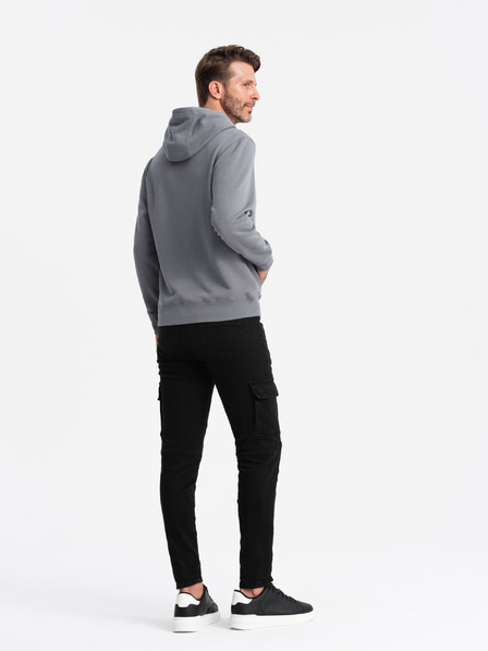 Ombre Clothing Moška kengurujska jopa Ombre Clothing V1 OM-SSNZ-0141