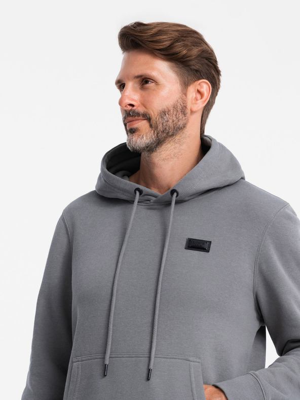 Ombre Clothing Moška kengurujska jopa Ombre Clothing V1 OM-SSNZ-0141