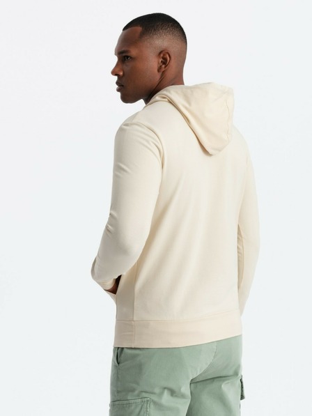 Ombre Clothing Moška kengurujčka s kapuco Ombre Clothing