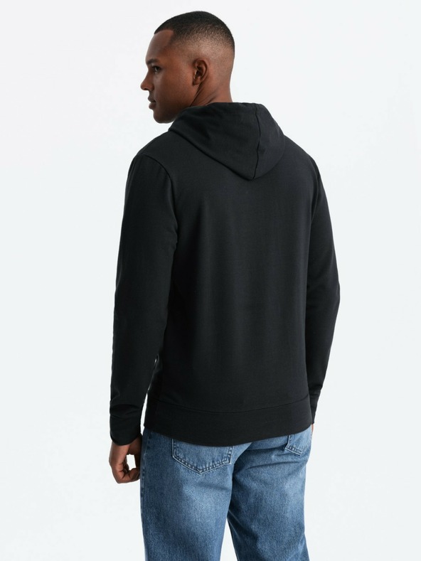 Ombre Clothing Moška kengurujčka s kapuco Ombre Clothing