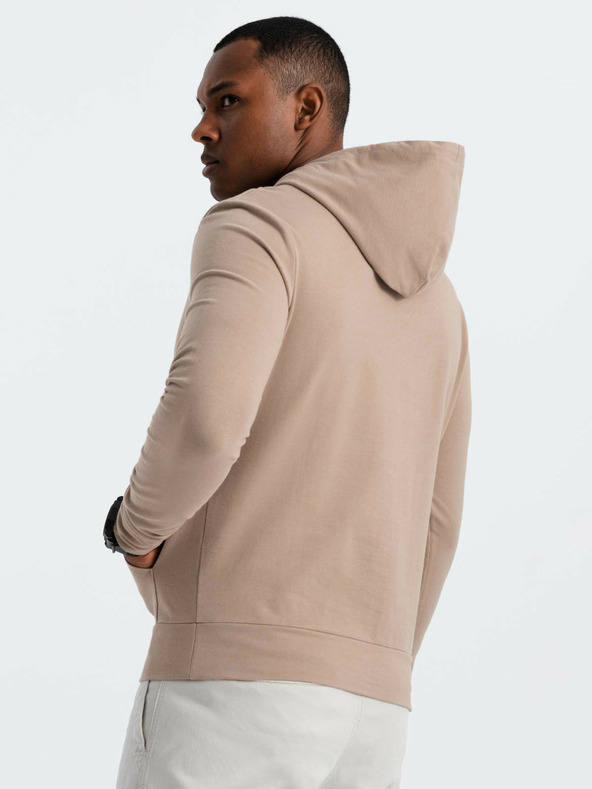 Ombre Clothing Moška kengurujčkasta majica Ombre Clothing