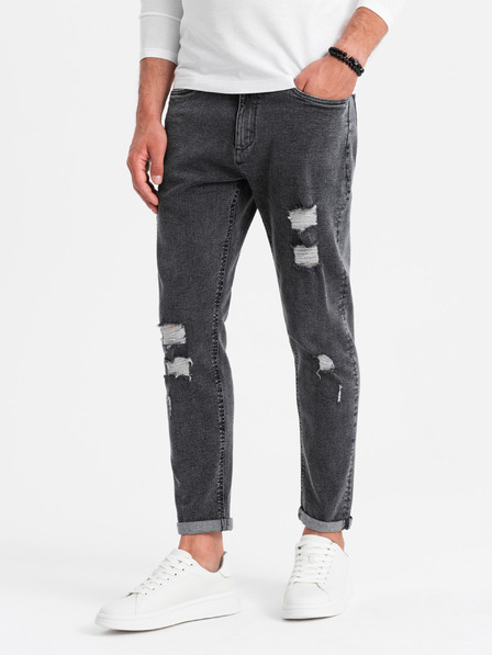 Ombre Clothing Moške zožene kavbojke Ombre Clothing