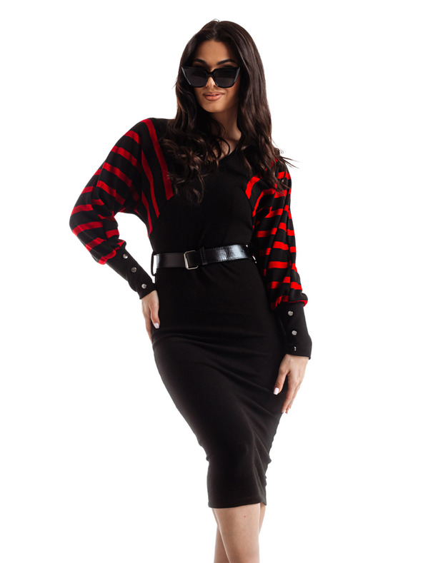 Edoti Ženska midi obleka EDOTI