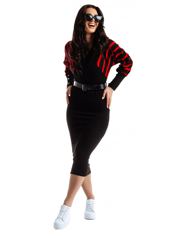 Edoti Ženska midi obleka EDOTI