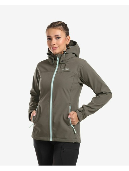 Kilpi Kilpi RAVIA-W Ženska softshell jakna temno zelena