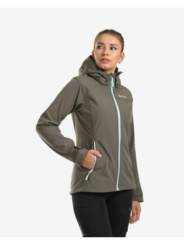Kilpi Kilpi RAVIA-W Ženska softshell jakna temno zelena