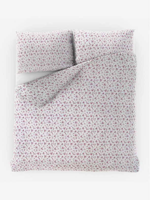 Kvalitex Francoska bombažna posteljnina Provence Collection 200x200, 70x90cm Violeta vijolična Qualitex